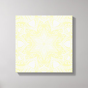 Parchment Mandala Canvas Print
