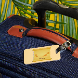 Parchment Of Malaysia Luggage Tag