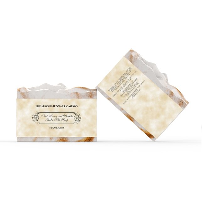 Parchment Paper Style Soap Band / Label (Creator Uploaded)