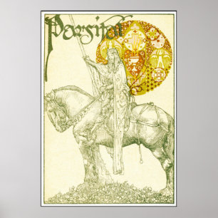 PARCIFAL IN QUEST OF THE HOLY GRAIL POSTER