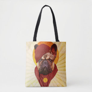 Pardon My French Chill Dude Tote Bag