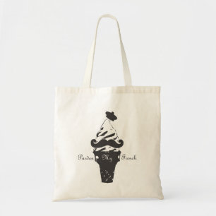Pardon my french tote bag