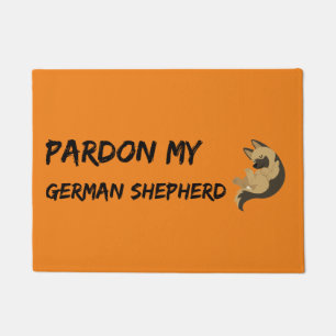 Pardon my German Shepherd Doormat