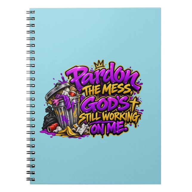Pardon the mess notebook (Front)