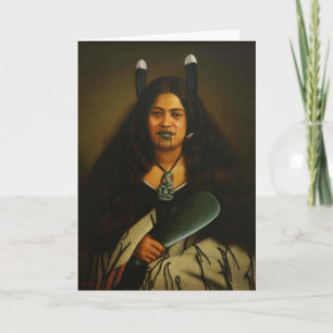 'Pare Watene' - G. Lindauer Card