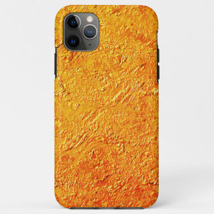 Parede defeituosa com textura amarela e laranja iPhone 11 pro max case