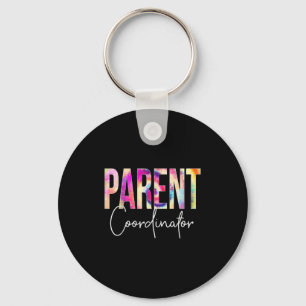 Parent Coordinator Tie Dye Back To School Apprecia Key Ring
