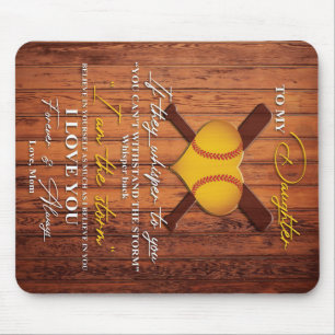 Parent To My Daughter Letter, Home Decor Mouse Mat