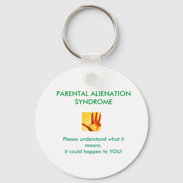 Parental Alienation Syndrome Keychain (Front)