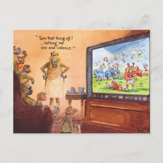 Parental control postcard