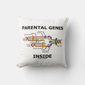 Parental Genes Inside DNA Replication Cushion