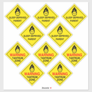 Parental Warning Stickers