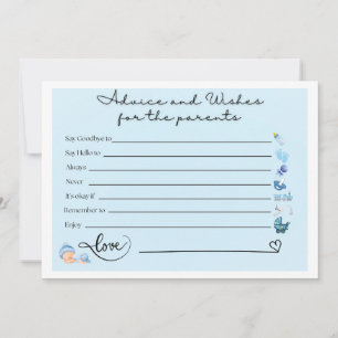 Parenting Advice Cards for Baby Shower – Fun & Fun