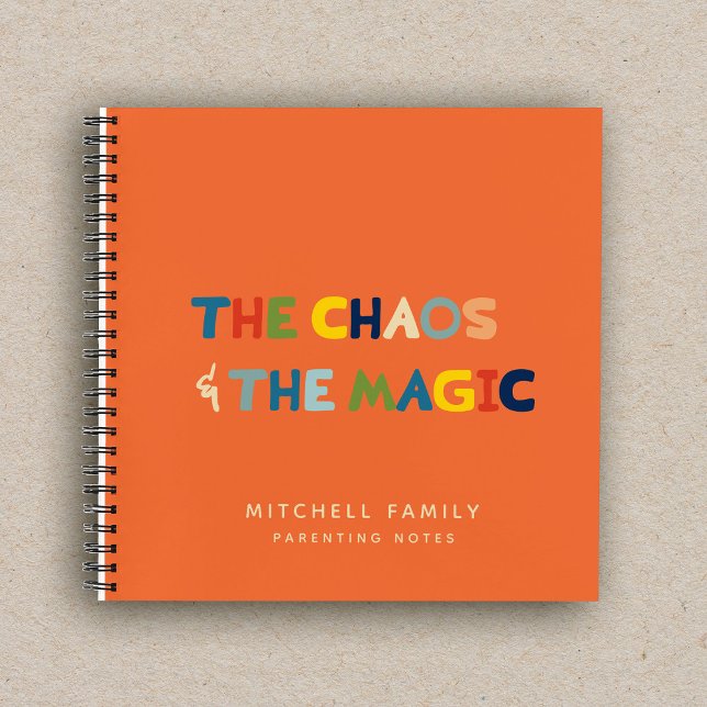 Parenting Notes Personalised Moms & Dads Journal (Creator Uploaded)