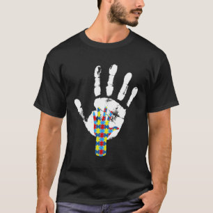Parents Autism Awareness Support for Moms or Dad H T-Shirt