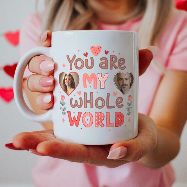Parents Customisable Photo, Valentine Custom Photo Coffee Mug (Creator Uploaded)