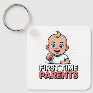 Parents for the first time key ring