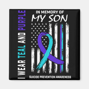 Parents In Memory Of Son Suicide Awareness Prevent Magnet