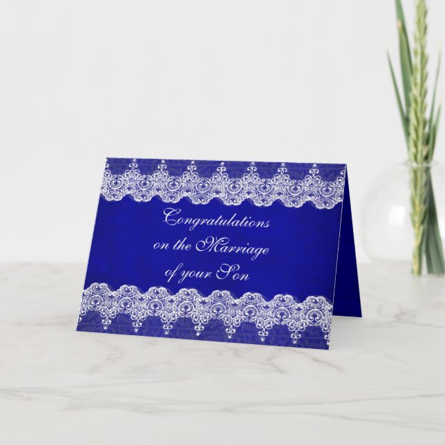 Parents of Bride Congratulations Greetings Card (Front)