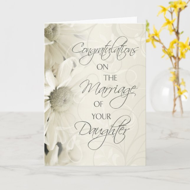 Stuff4 Hochzeitskarte 'Just Married' – 145x145 Mm – Für Brautpaar, Mit Umschlag – In UK Hergestellt