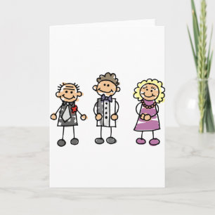 Parents Of The Groom On Wedding Day Card