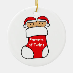Parents of Twins Ornament