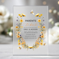 Parents to Bee Wildflower Couples Baby Shower