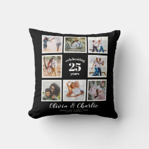 Parents Wedding Anniversary PHOTO Custom Branded   Cushion
