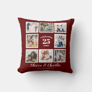 Parents Wedding Anniversary PHOTO Custom Branded Cushion