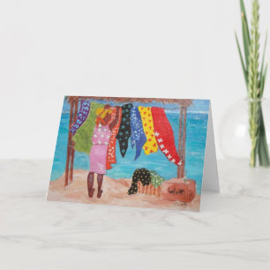 Pareos by the Sea Card