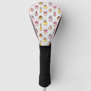 Parfum Bottle Pattern Golf Head Cover