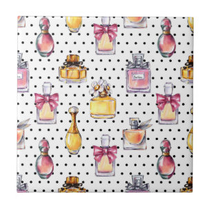 Parfum Bottle Pattern Tile