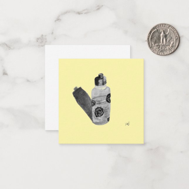 Parfume de Eau Card (Front/Back In Situ)