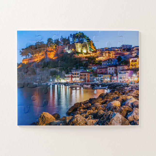 Parga, Greece. Jigsaw Puzzle (Horizontal)