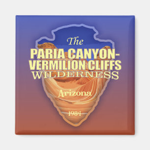 Paria Canyon - Vermilion Cliffs (arrowhead) Magnet