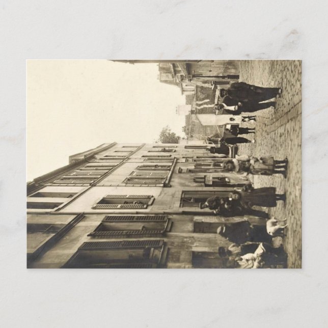 Paris 18è impasse Traînée 1904 Holiday Postcard (Front)