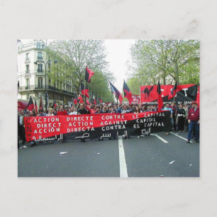 paris 1 may 2007 postcard