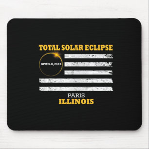 Paris 2024 Solar Eclipse 2024 040824 Eclipse Mouse Mat