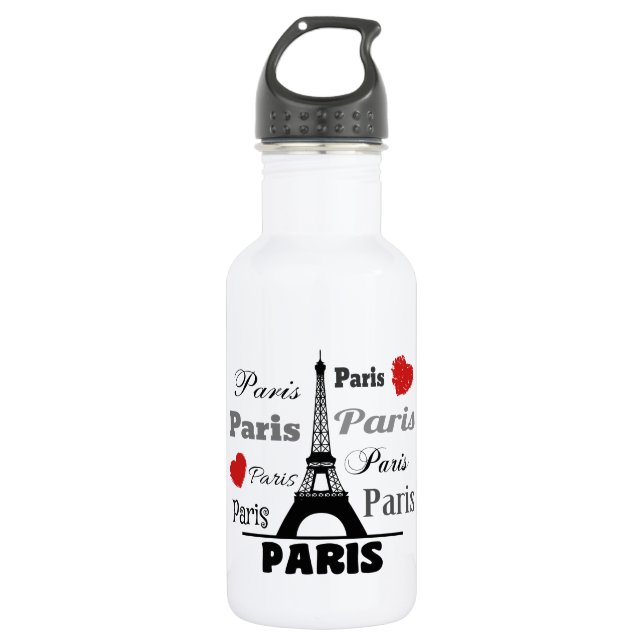 Paris 532 Ml Water Bottle (Front)