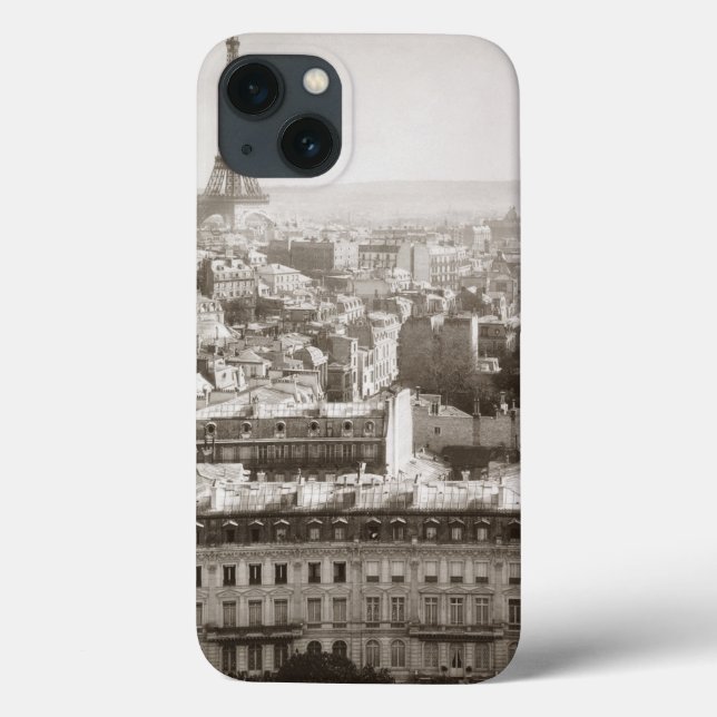 Paris: Aerial View, 1900 Case-Mate iPhone Case (Back)