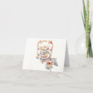 Paris Afternoon French Tea Card
