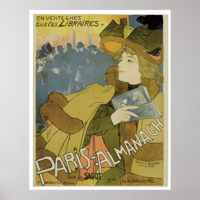 Paris- Almanach Poster (Front)