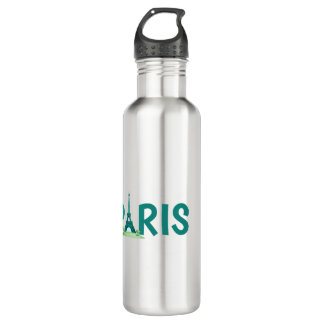 Paris and it's beautiful Eiffel tower 710 Ml Water Bottle