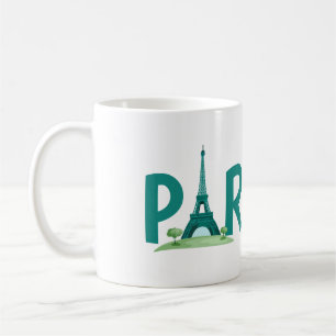 Paris and it's beautiful Eiffel tower Coffee Mug