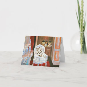 PARIS ANTIQUE SHOP NOTECARD