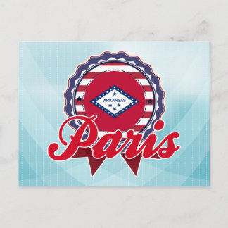 Paris, AR Postcard