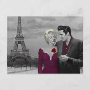 Paris B&W Postcard