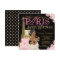 Paris Baby Girl Shower Invitations