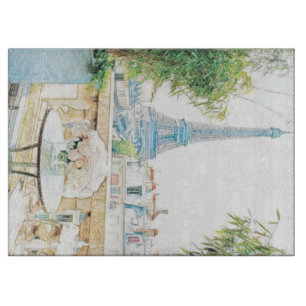 Paris Balcony Cutting Board