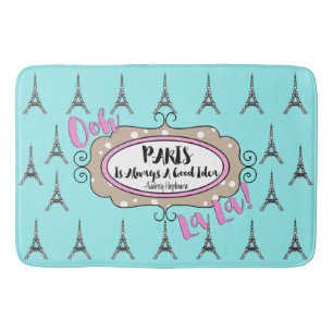 “Paris” Bath Mat